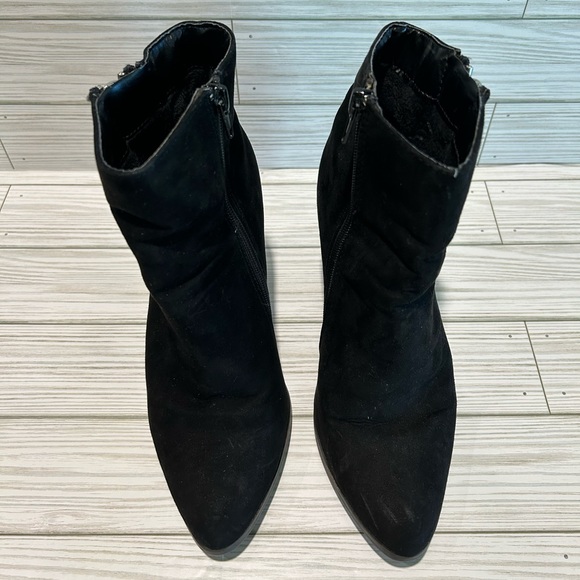 Express Suede Booties - Picture 2 of 9